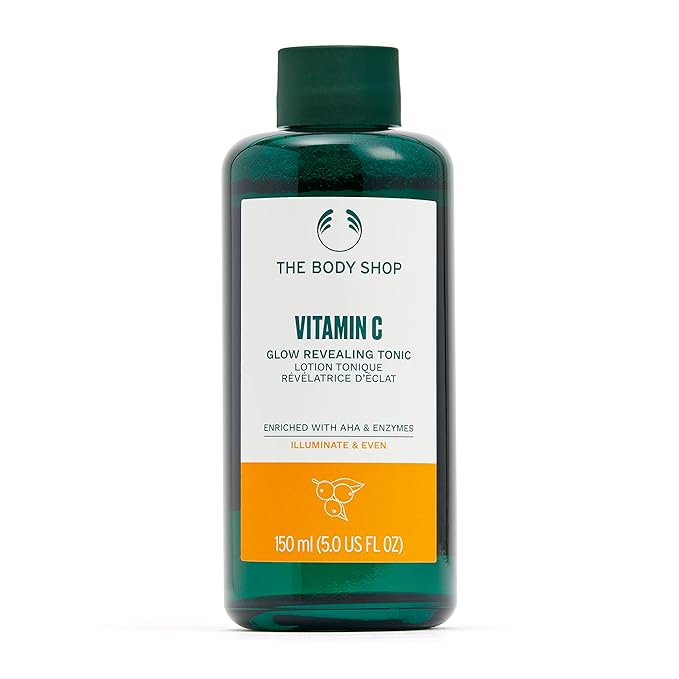 The Body Shop Vitamin C Glow Revealing Tonic - Illuminating & Even for All Skin Type - 5 Fl Oz