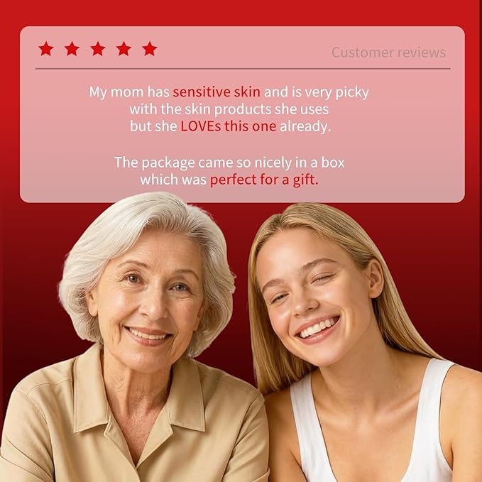 Red Ginseng Snail Skincare Set for Women & Men, 6-Piece Anti-Aging Facial Care Kit with Toner, Emulsion, Essence, Cleanser, Face Cream & Eye Serum – Daily Hydrating Gift Set