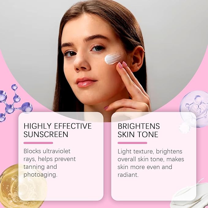 Sunscreen SPF 90, Sunscreen Lotion SPF 90 PA+++ Sun Screen Protector Under Makeup Cream Waterproof Sweat-Proof Moisturizing Skin for Face & Body