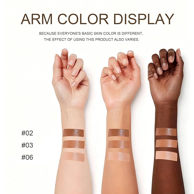 Solid Moisturizer Balm Serum for Boost Skin Tint, Multiuse and Lightweight Solid Tinted Hydrating Foundation Stick for Women, Natural Makeup for Foundation and Contour Concealer (#03)