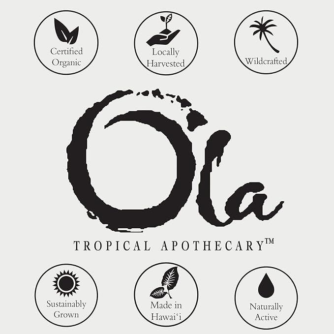 Ola Tropical Apothecary - Pua Skin Toner - Face Toner with Pure Tropical Oils and Plant Extracts - Exfoliate and Brightens Skin - 8 Fl Oz