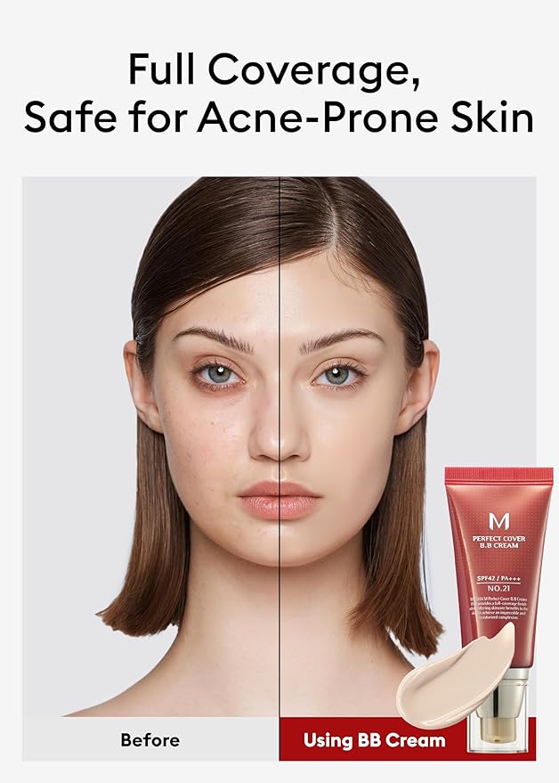 MISSHA M Perfect Cover BB Cream No.21 & Glow Skin Balm Bundle