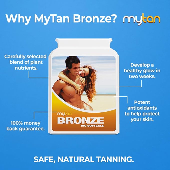 Ultimate Tanning Pack | Bronze & Boost Tanning Pills | Worldclass Sun Tan Pills | Tan Faster, Darker, Longer