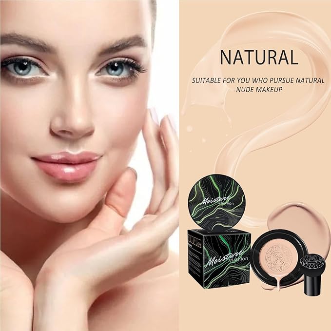 CC Cream Foundation, Moisturizing Concealer Waterproof Oil Control Long-Lasting Nude Makeup Even Skin Tone for All Skin Types