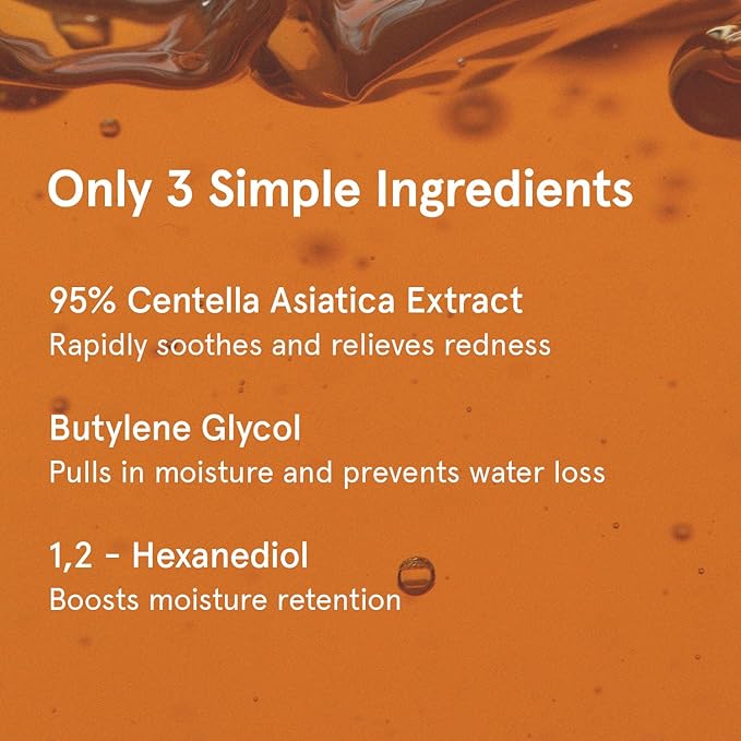 ONE THING Centella Asiatica Extract CICA Toner 1.35 Fl Oz | Hydrating Soothing Facial Extracto for Sensitive Oily Acne Prone Skin, Pure Centella, Redness and Irritation Relief | Vegan Korean Skin Care