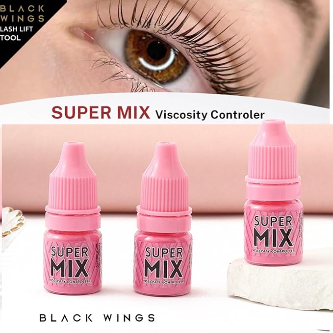 Blackwings Super Mix Eyelash Perm Solution Blending Agent Keratin Eyelash Curling Surgery Mix Viscosity Enhancing