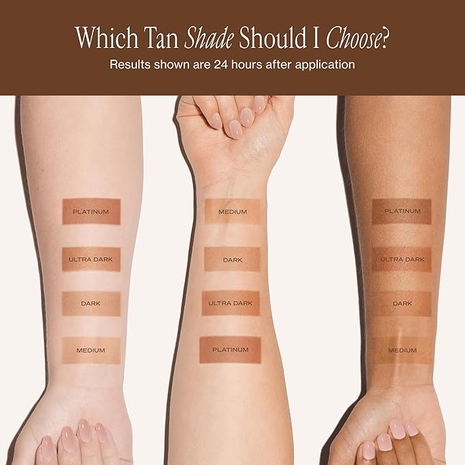 Loving Tan Platinum Self Tanning Mousse, Dark - Streak Free, Natural Looking, Professional Quality Sunless Tanner- 10+ Self Tan Applications per Bottle, Cruelty Free, Naturally Derived DHA- 6.7 Fl Oz