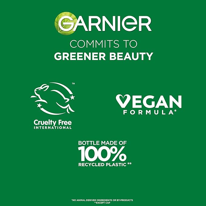 Garnier Fructis Sleek & Shine Conditioner, Smoothing Conditioner for Frizzy, Dry Hair with Argan Oil and Vegan Keratin, 33.8 Fl Oz (Packaging May Vary)