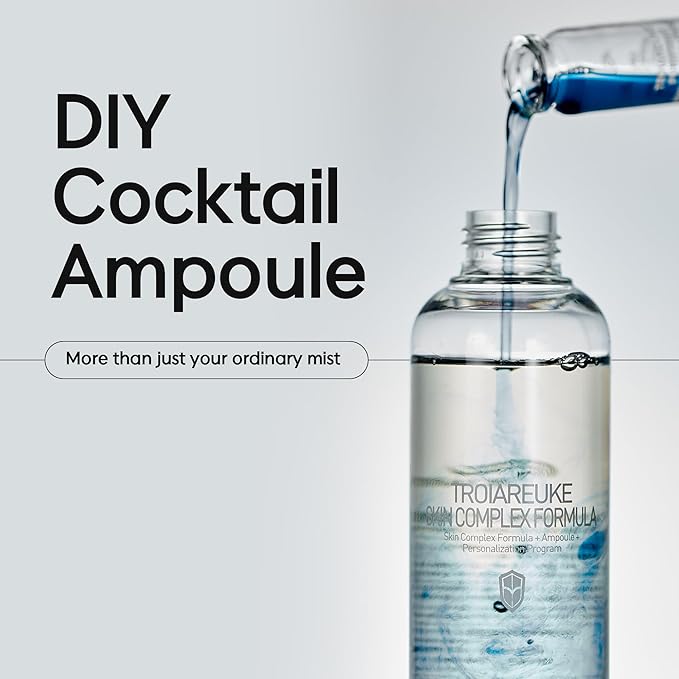 TROIAREUKE H+ Cocktail Ampoule Toner (2.37 Fl. Oz., Blue)
