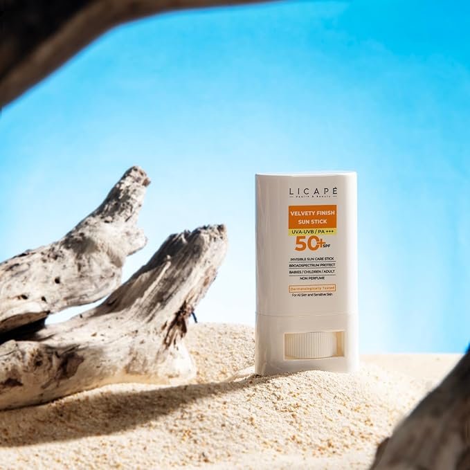 LICAPE® Sunscreen Stick SPF 50 – Water-Resistant, Lightweight Sun Protection for All Ages – 18ml Face & Body Skin Care