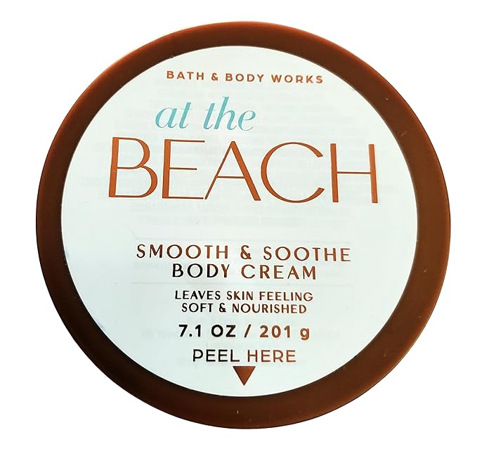 Bath and Body Works At The Beach Womens Smooth and Soothe Whipped Body Cream in a Jar