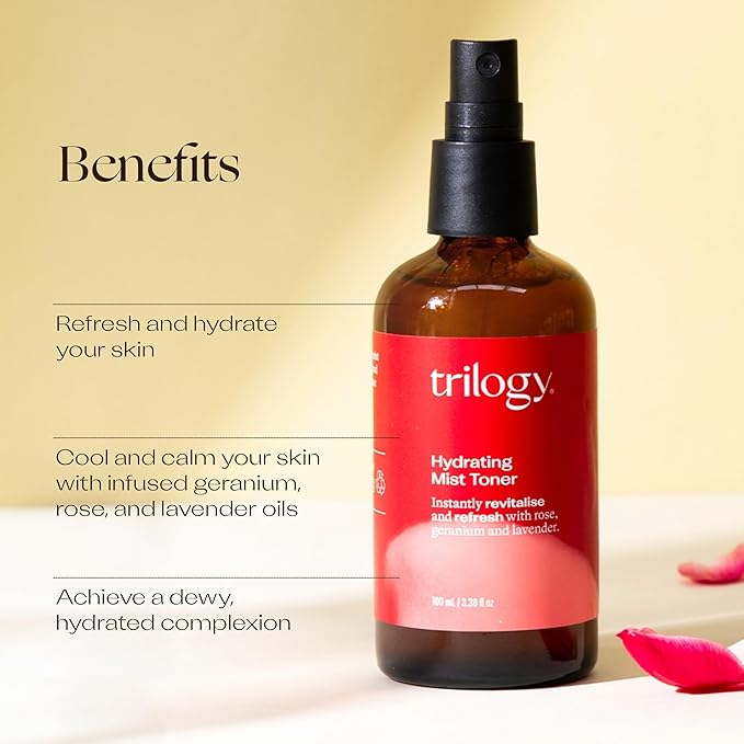 Trilogy Hydrating Mist Toner, 3.3 Fl Oz