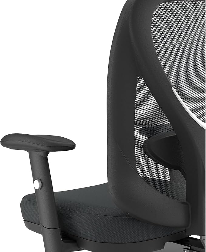 Staples Carder Ergonomic Task Chair, Mesh, Ergonomic, Lumbar Support, Adjustable Height, Black
