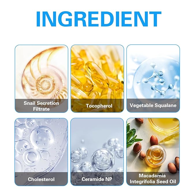 Snail Mucin 92% Moisturizer Daily Face Gel Cream, Crema de Baba de Caracol Original, Snail Secretion Filtrate Nourishing Cream, Moisturizer Face Cream Snail Mucin (2)