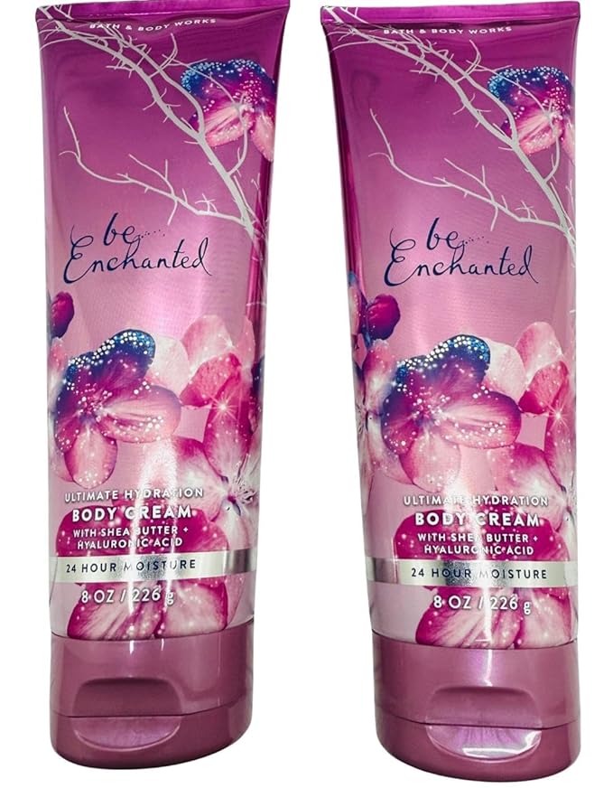 Bath & Body Works Be Enchanted Ultimate Hydration Body Cream 8 Ounces Pack of 2