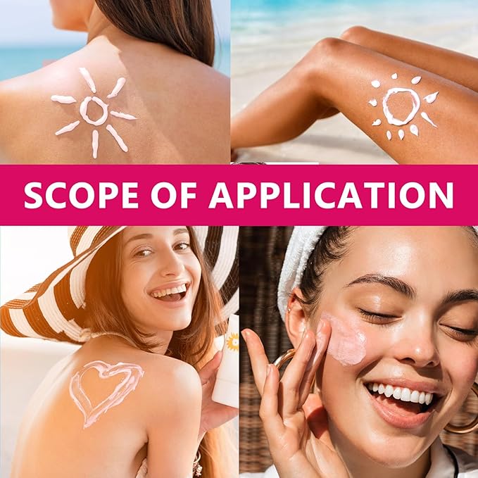 Tinted Sunscreen for Face, Broad Spectrum SPF 50+ Sunscreen Lotion - Lightweight, Water-Resistant Daily Moisturizer for Face & Body, Travel Size Sunscreen, Daily Protection, 1.7fl.oz