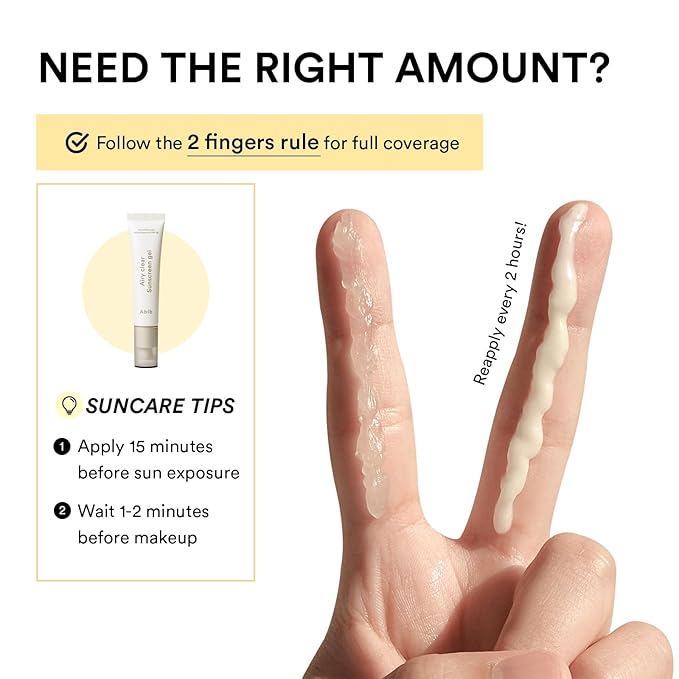 Abib Quick&Airy Sun Care Duo, SPF50+ Broad Spectrum Duo, Glowy & Semi-Matte Sunscreen Set, No White Cast, Lightweight Primer-Like Finish, Korean Sunscreen for All Skin Types, 2 Count