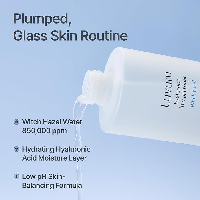 Witch Hazel Hyaluronic Low pH Toner, Witch Hazel, Hyaluronic Acid, pH 5.5, 10.15 fl. oz