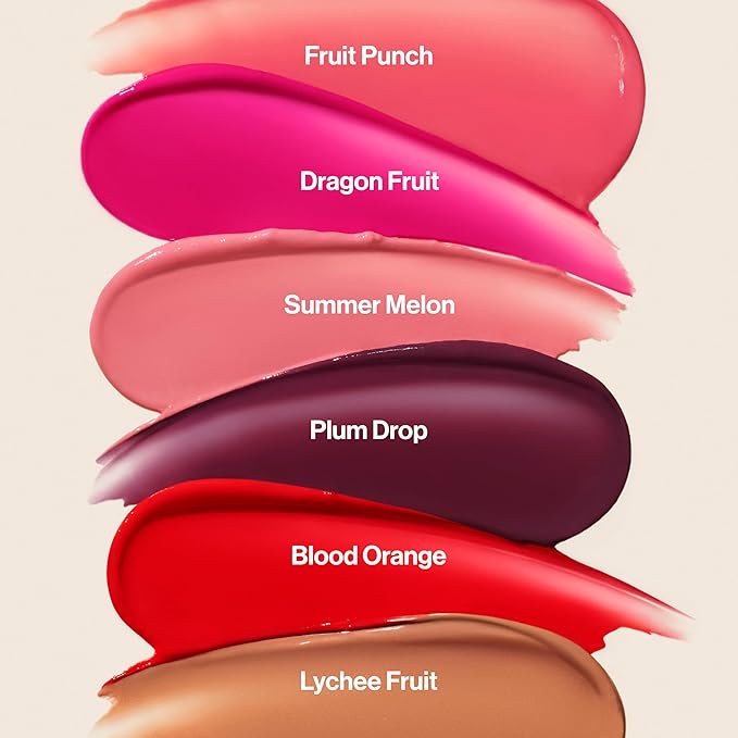 Honest Beauty Moisturizing Vegan Tinted Lip Balm, Antioxidant-Rich Acai Extracts, Avocado Oil, Paraben-Free Cruelty-Free, Dragon Fruit