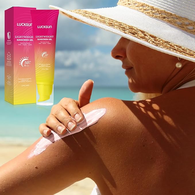 Tinted Sunscreen for Face, Broad Spectrum SPF 50+ Sunscreen Lotion - Lightweight, Water-Resistant Daily Moisturizer for Face & Body, Travel Size Sunscreen, Daily Protection, 1.7fl.oz