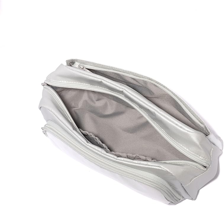 Pocket Cosmetic with Brush Organization - Lightweight 9.4”x5.5”x3.5” Makeup Bag - Travel Essentials Makeup Organizer