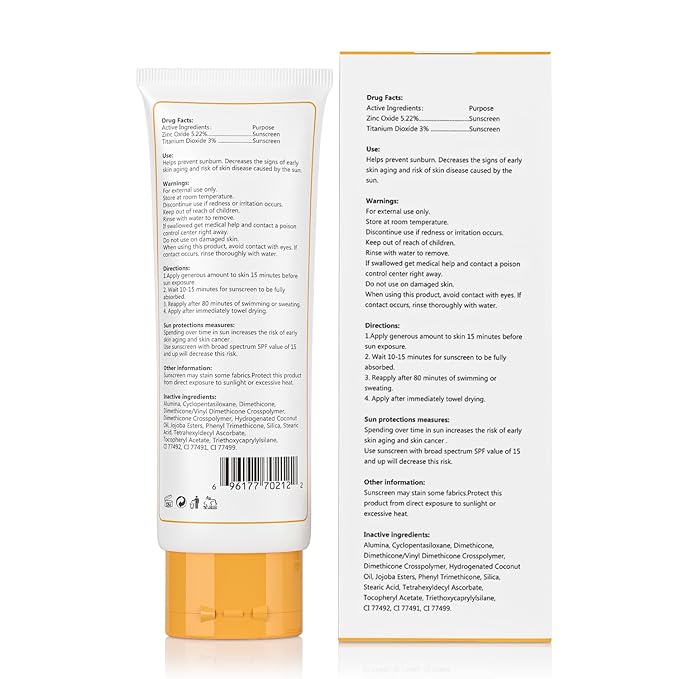 Tinted Mineral Sunscreen for Face SPF 40 – Lightweight Matte Formula with Zinc Oxide & Titanium Dioxide – Lightweight Matte Finish, Sheer Tint, Non-Greasy Texture, 1.75 oz
