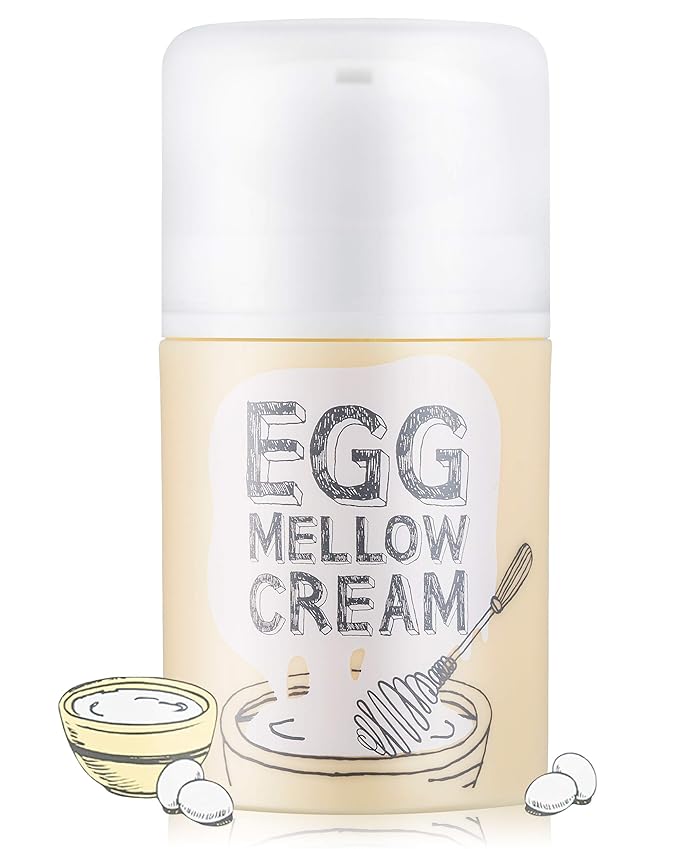 Too Cool for School All-in-One Egg Mellow Cream, 5-in-1 Firming Moisturizer, 1.76 oz