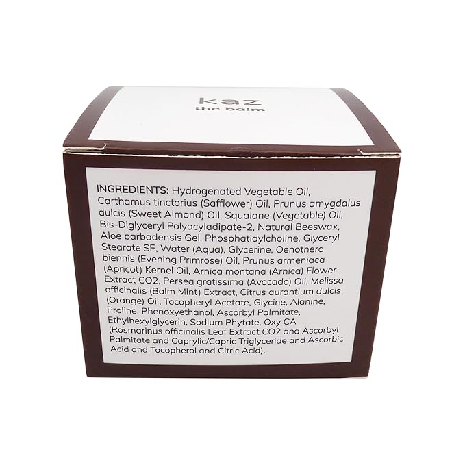 Waxness Kaz The Balm Soothing Skin Recovery Balm for Post Wax Care & Dry Skin 1.69 fl oz (50 ml) – Professional Skin Care – Made in USA