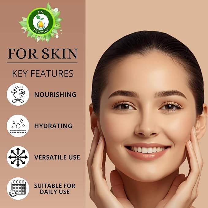 R V Essential Rose Water | Gulab Jal | Rejuvenates Skin | Great Face Cleanser, Hydrating Face Toner, Moisturizing, Room Freshener, Body Spray, Bath, Soap Making | 100% Pure Natural | 100ml | 3.38oz