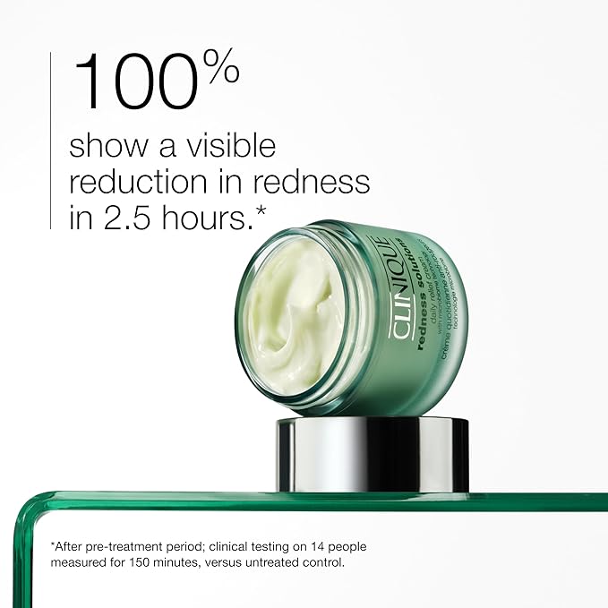 Clinique Redness Solutions Daily Relief Cream with Microbiome Technology, 1.7 Fl Oz