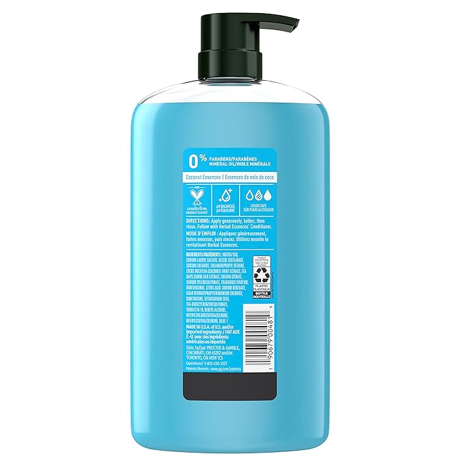 Herbal Essences Hello hydration shampoo shampooing for hair 29.2 FL OZ (Pack of 2)