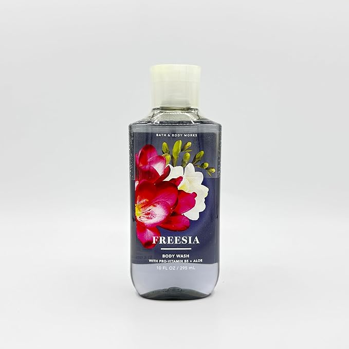 Bath & Body Works Freesia 10-Ounce Body Wash 3-Piece Set
