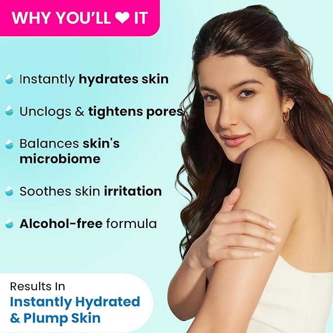 Generic Rice Water Hydrating Face Toner with Hyaluronic | Rice Water Toner for All Skin Type | Alcohol-Free | Quick Absorbing & Non Sticky, for Hydrated Skin 150ml