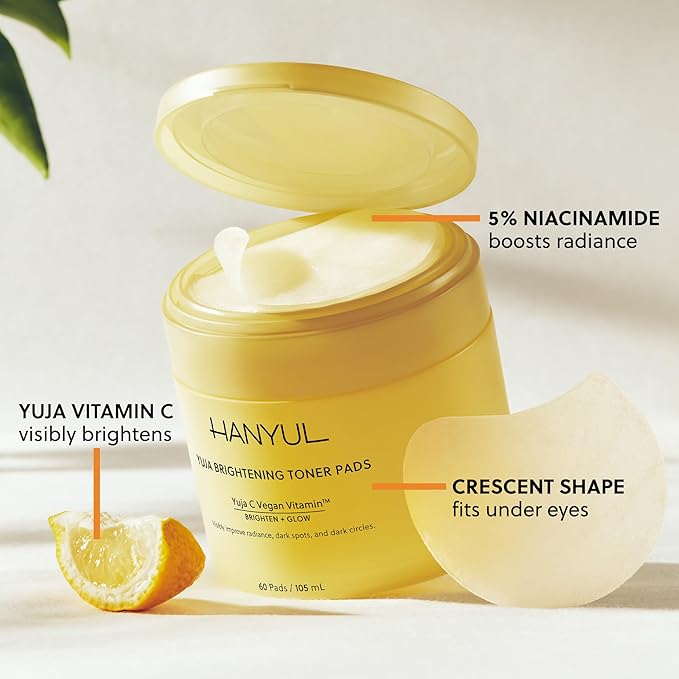 Hanyul Yuja Sleeping Mask + Toner Pads