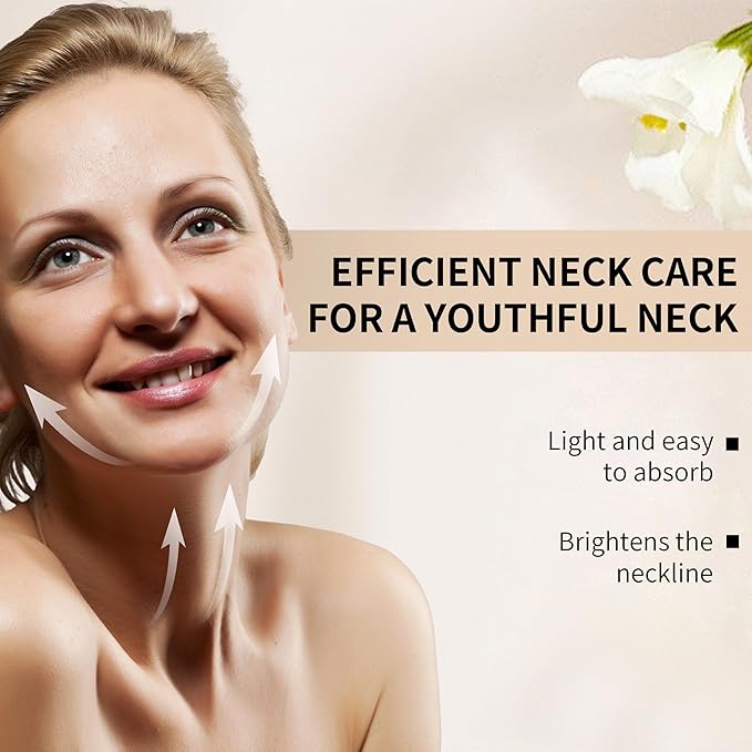 Ycz AH-8 Neck Firming Cream with Roller for Crepey Skin Body Care Comfort, Moisturizing, Anti-Aging Neck Cream with Peptide, Collagen, Smooths Wrinkles & Fine Lines Skin Care Skin Repair(Pack of 2)