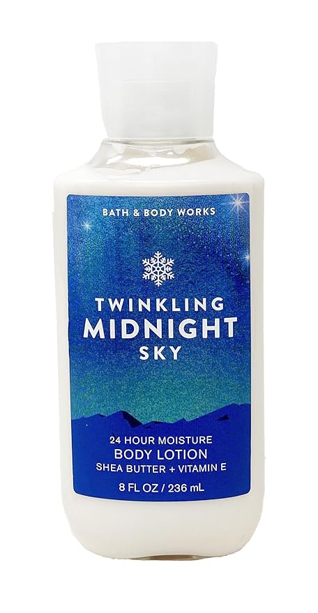 Bath & Body Works Twinkling Midnight Sky - 3 Pack Of Body Lotion