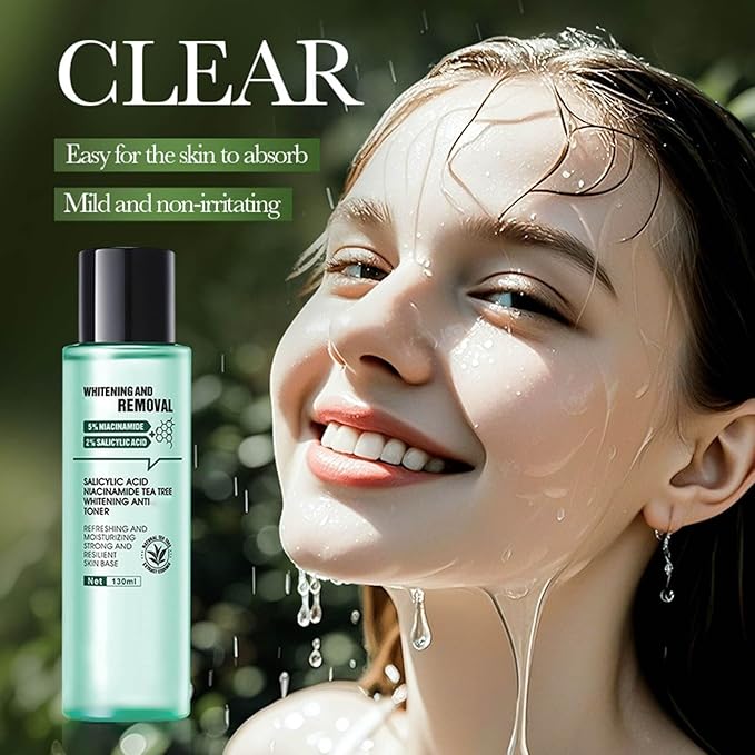 Salicylic Exfoliating Face Toner For All Types Daily Pore Care Oil Control 130ml