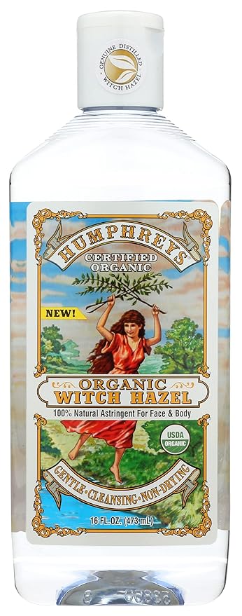 Humphrey's Witch Hazel Astringent 100% All Natural Witch Hazel 16 Ounce