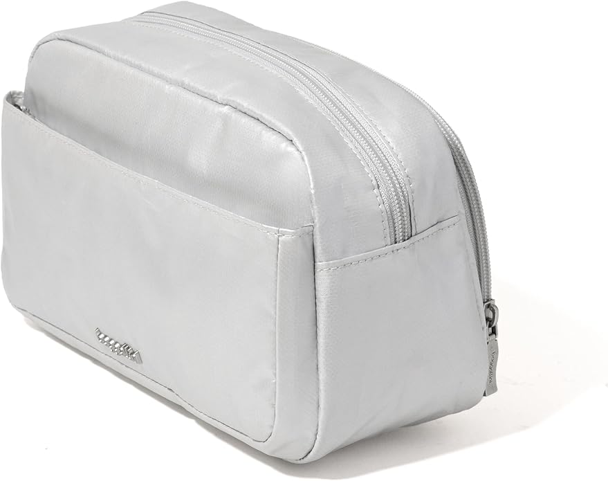 Pocket Cosmetic with Brush Organization - Lightweight 9.4”x5.5”x3.5” Makeup Bag - Travel Essentials Makeup Organizer