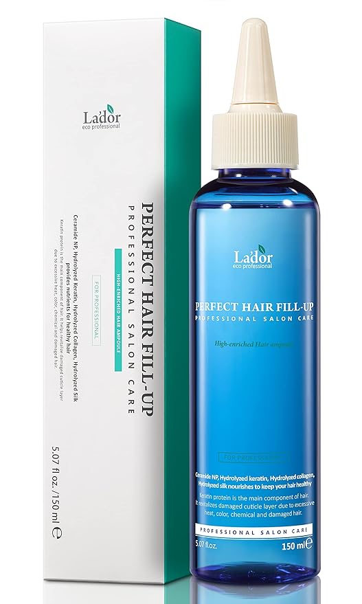 LA'DOR LADOR Perfect Hair Fill Up Original 3 Seconds Intensive Keratin Hair Mask Rinse Off Treatment for Bleached Frizzy Damaged Dry Perms Dyes Deep Conditioner Protein Self Hair Care Korean (5.07)