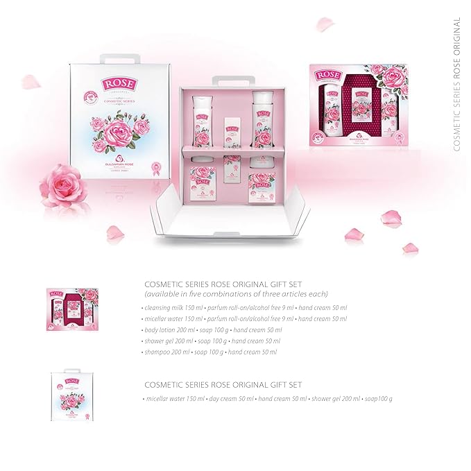 Bulgarianrose Day Face Cream with Natural Rose Oil, Moisturizing and Rejuvenating Skin Care, Rose Water Revitalizing Day Cream, Face Moisturizer for dry skin