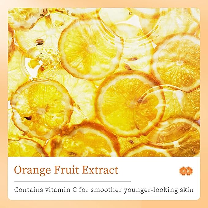 BIOAQUA Vitamin C Potent Nourish Skin Face Toner Orange Extract Moisturizing Hydrating Facial Skin Care 120ml / 4.23fl.oz