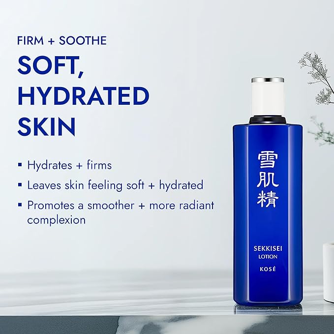 SEKKISEI Lotion, Liquid Toner & Hydrating Facial Moisturizer, 12.1 Ounce