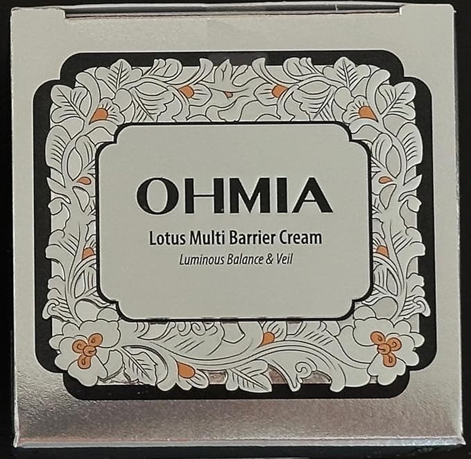 Korean Anti-Aging & Firming Face Moisturizer - Lotus Multi Barrier Cream with Niacinamide & Rice - Soothing for Sensitive Skin - Fragrance-Free - 1.69 fl oz