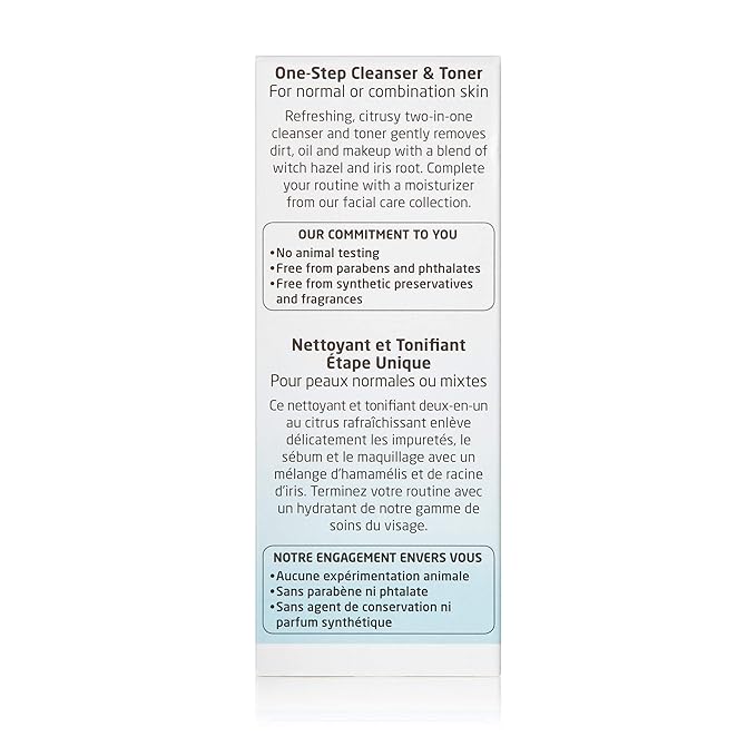 Weleda One-Step Face Cleanser & Toner, 3.4 Fl Oz (Pack of 2)