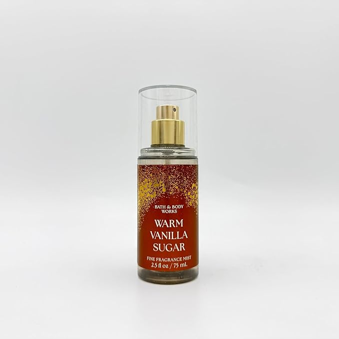 Bath & Body Works Warm Vanilla Sugar Travel Size 3-Piece Set | Includes: 3oz Shower Gel, 2.5oz Fine Fragrance Mist and 3oz Body Lotion