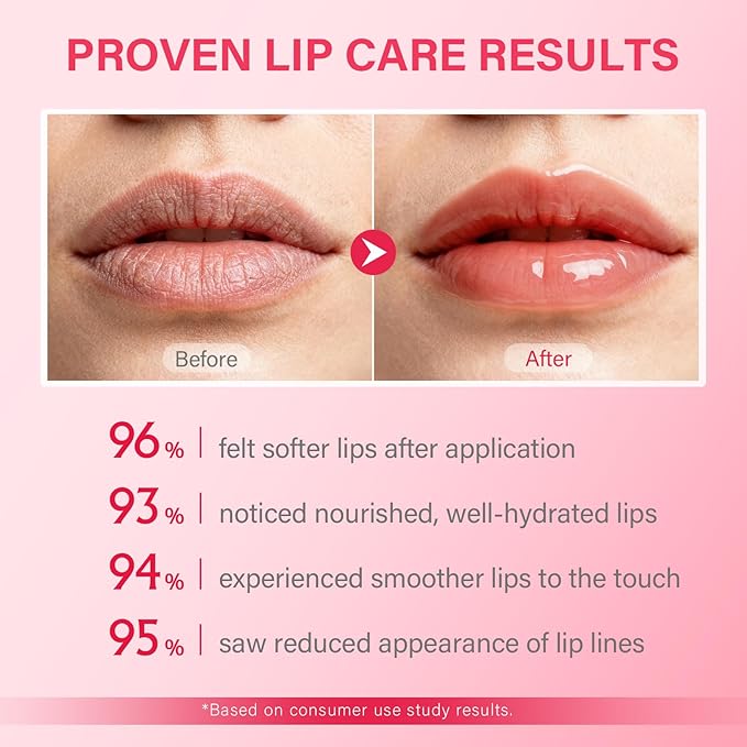 Glossy Lip Balm & Lip Gloss Set– Hydrating Lip Butter Balms For Smooth, Soft Lips – Nourishing, Long-Lasting Moisture – Vanilla, Coffee, Mint, Berry & Pink Sugar,Women's Day Gifts For Women
