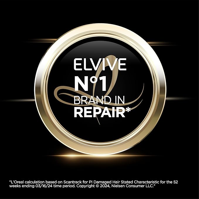 L'Oreal Paris Elvive Total Repair 5 Repairing Conditioner for Damaged Hair Conditioner with Protein and Ceramide for Strong Silky Shiny Healthy Renewed Hair 28 Fl Oz