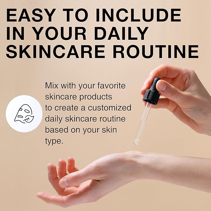 Volufiline 100% Concentrate Firming Serum for Sagging Skin – Face Tightening, Jawline & V-Line Contour Booster, Anti-Wrinkle Collagen Enhancer | Fast-Absorbing Mix-in Korean Skincare
