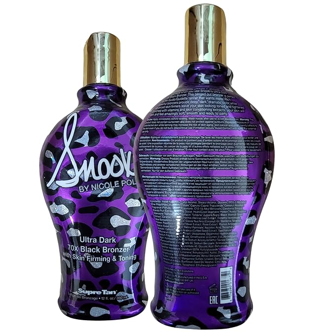 Supre - Snooki Ultra Dark 70X Black Bronzer w/ Skin Firm & Toning - 12 fl oz